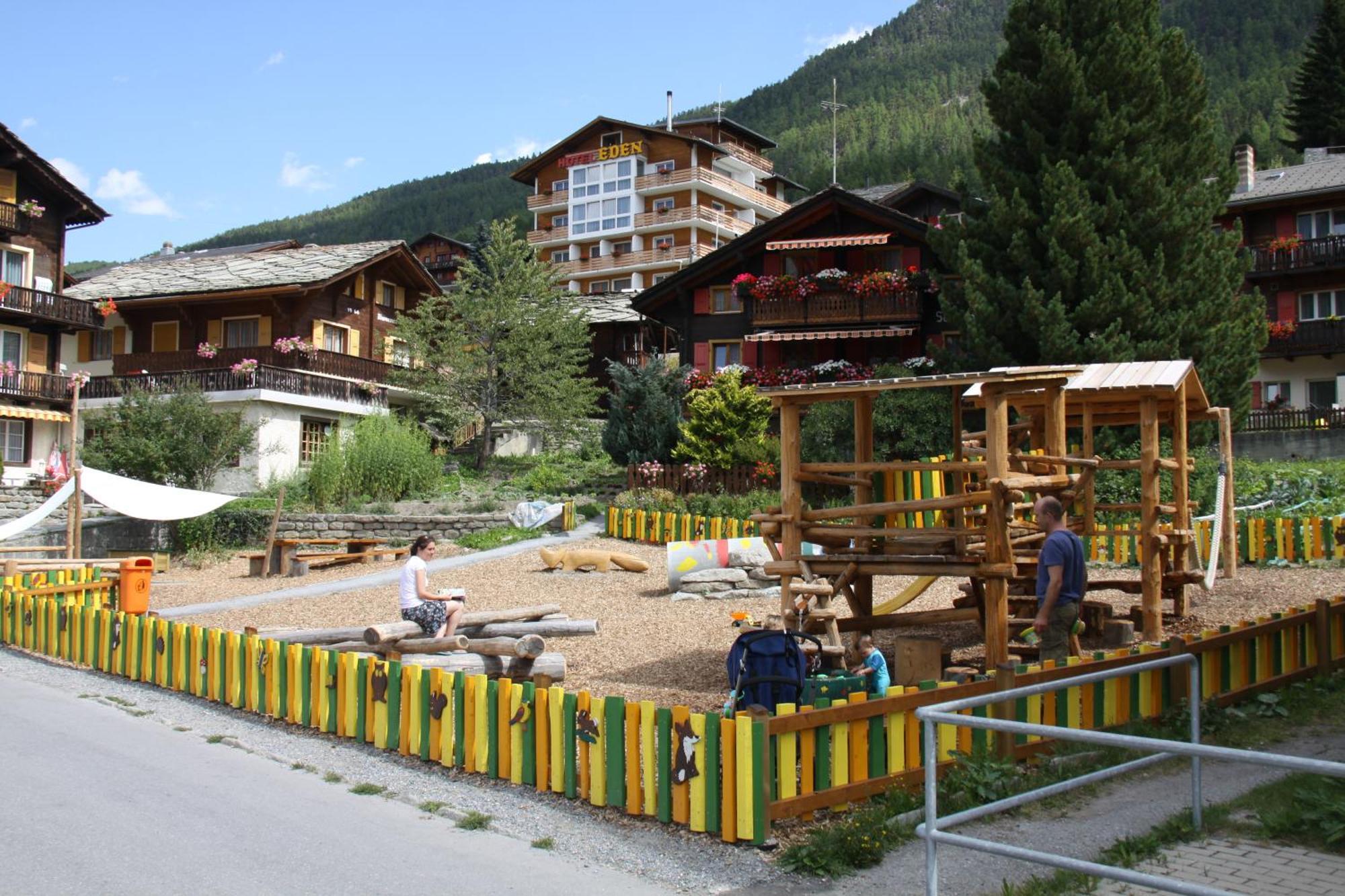 Hotel Eden Grächen Zewnętrze zdjęcie